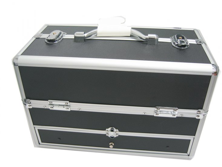 Black Makeup Train Case 2029 Free Shipping - Click Image to Close