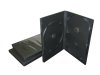 14MM DVD CASE 3-IN-1 BLACK WITHOUT TRAY 20pcs/pack