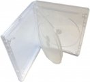 New Clear MegaDisc 15mm Blu-ray Replacement Case Holds 3 Discs (3 Tray) box Free Shipping