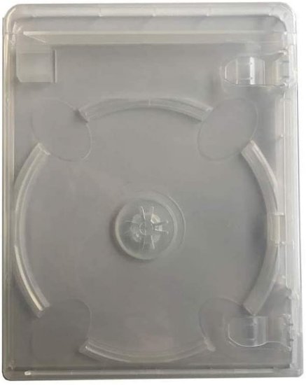 MegaDisc 2 Pk Premium PlayStation 3 Replacement PS3 (no Logo) Case With a USB Holder Clear Free Shipping - Click Image to Close