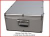 New MegaDisc Aluminum 840 Discs Movie Storage case DVD Blu-Ray Mess Free Silver w Sleeves Free Shipping