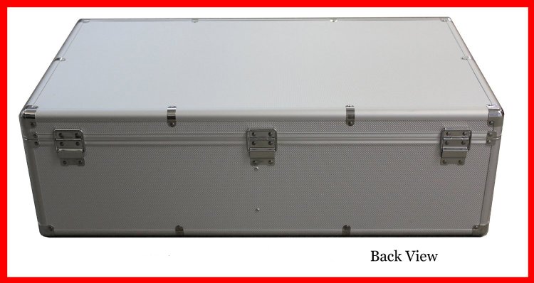 New MegaDisc Aluminum 840 Discs Movie Storage case DVD Blu-Ray Mess Free Silver w Sleeves Free Shipping - Click Image to Close