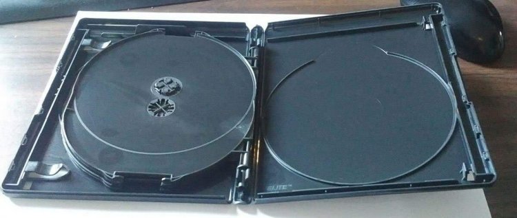 Black 15mm VIVA ELITE Blu-Ray 4K Replace Case Hold 4 Discs (4 Tray NO 4K UHD Logo) Free Shipping - Click Image to Close