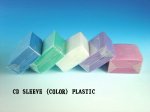 Plastic CD/DVD Sleeve Double Side Mix Colorful 400 Sleeves