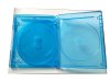 New 1 MegaDisc 15mm Blu-ray Replacement Case Holds 3 Discs (3 Tray) Premium
