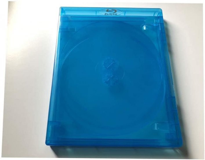 New 1 MegaDisc 15mm Blu-ray Replacement Case Holds 3 Discs (3 Tray) Premium - Click Image to Close