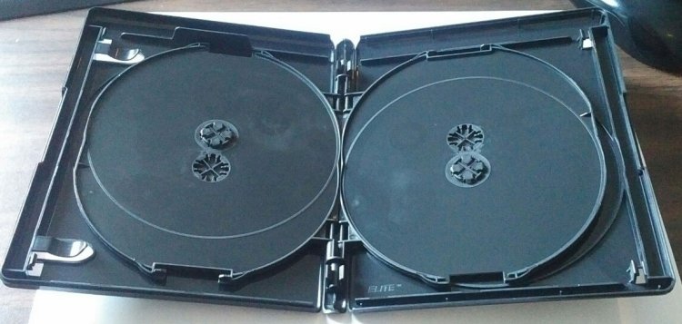 Black 2 Pk VIVA ELITE 15 mm Blu-Ray 3D Replace Case Hold 5 Discs (5 Tray) Free Shipping - Click Image to Close