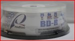 New 25 Pk Rodisc White Inkjet Hub Printable 6x Blu-Ray BD-R Blank Media 25GB Free Shipping