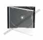 10.4mm Standard CD Jewel Case Single Black 50 Pcs Pack Premium Free Shipping