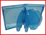 2 Pack 25mm BLU-RAY MULTI CASE (HOLDS 10 DISCS) VIVA ELITE 10 Tray Free Shipping