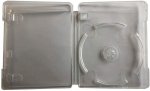 MegaDisc 10 Pk Premium PlayStation 3 Replacement PS3 (no Logo) Case With a USB Holder Clear