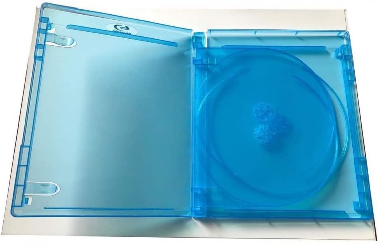 New MegaDisc Hold 3 Discs Blu-Ray replacement Premium case Box Triple (3 Tray) - Click Image to Close