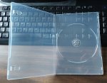 MegaDisc Premium 7mm DVD Case Single Super Clear 25 Pk Free Shipping
