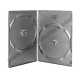 7mm Slim Line DVD Case Double 2 Discs Holder Black 100 Pk