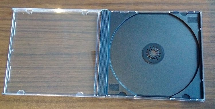 New MegaDisc 10.4 mm Standard CD Jewel Case Single Black Tray 10 Pcs Pack Free Shipping - Click Image to Close