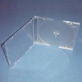 5.2mm Slim CD Jewel Case Single disc Frosty Clear 50 Pcs Pack Free Shipping