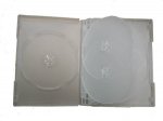 27MM DVD CASE 6-IN-1 SEMI-CLEAR 10pcs/pack
