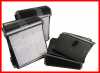 Premium Black Hanging CD DVD Plastic Refill Sleeves for Aluminum Cases, Media Storage Cases 195pcs pack