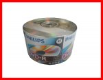 Philips DVD-R 16x 4.7GB Silver Logo 50 Pack Opp Shrink Wrap