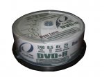 Rodisc Dual Layer DVD+R White Hub inkjet Printable 8.5GB 25 Pack