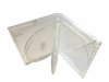New Clear 25 MegaDisc 15mm Blu-ray Replacement Case Holds 5 Discs (5 Tray) box Free Shipping