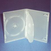 14MM DVD CASE 3-IN-1 SEMI CLEAR 20pcs/pack - Click Image to Close