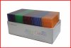 50 Pk Memorex Slim Multi Color CD Jewel Cases 5.2mm Single Disc Holder Box