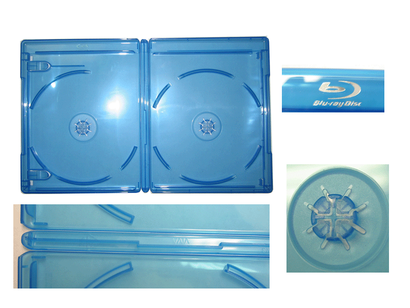 Standard Size Blu-ray Double Case VIVA ELITE High Quality - Click Image to Close
