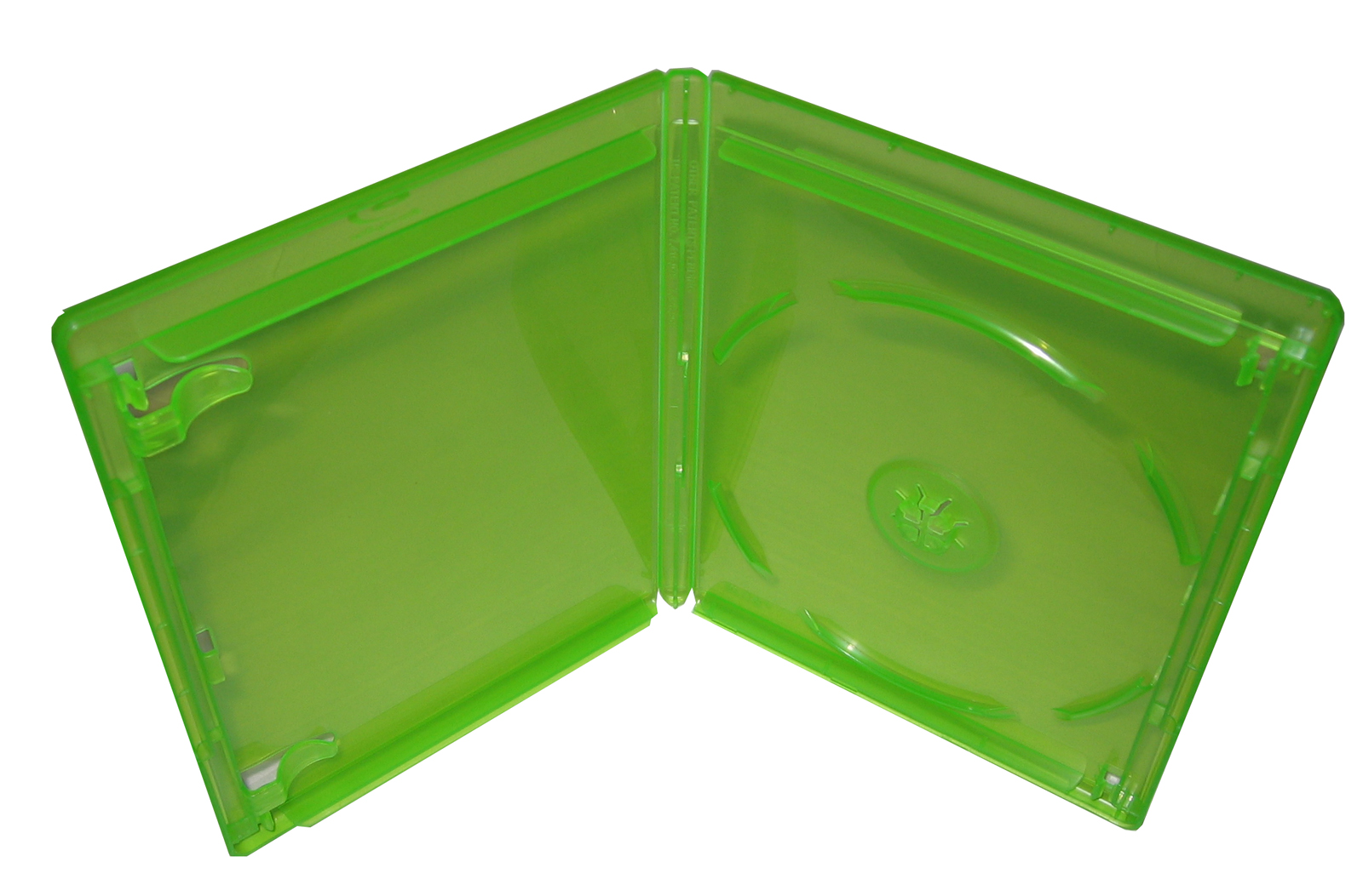 Green Transparent VIVA ELITE Blu-ray Single Case 20 pcs/Pack - Click Image to Close