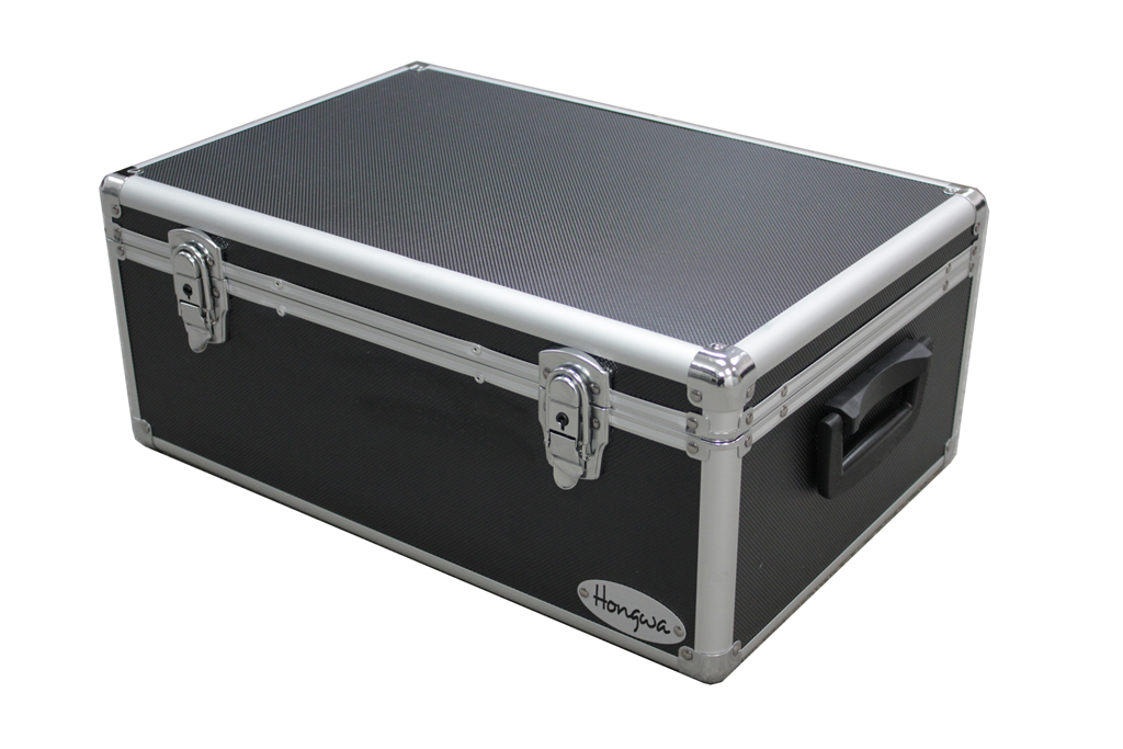 New MegaDisc 510 CD DVD Premium Aluminum Storage Case Black Free Shipping - Click Image to Close