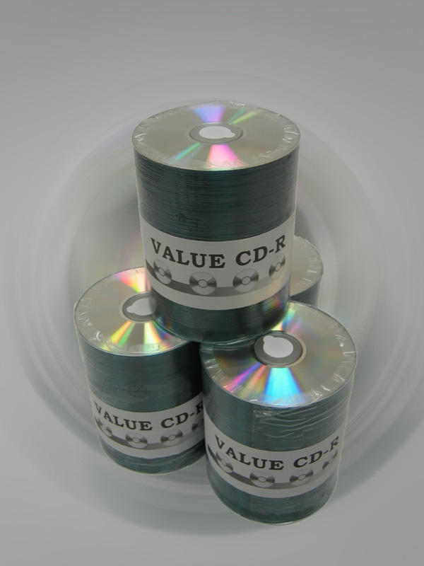 Taiyo Yuden CD-R 52x 700MB Silver 100 Pack - Click Image to Close