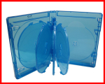 2 Pack 25mm BLU-RAY MULTI CASE (HOLDS 9 DISCS) VIVA ELITE 9 Tray Free Shipping