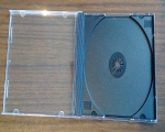 New MegaDisc 10.4 mm Standard CD Jewel Case Single Black Tray 10 Pcs Pack Free Shipping