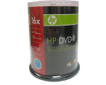 HP DVD-R 16X 4.7GB 100 Pk Cake Box