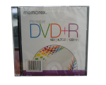 Memorex Printable DVD+R Slim Jewel Case Pack Free Shipping