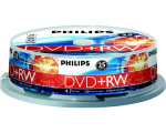 PHILIPS 4X DVD+RW 25 PCS CAKE BOX