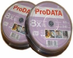 Prodata DL 8X DVD+R White Inkjet Printable 10Pcs/Cake Box