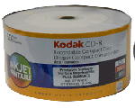 KODAK CD-R80 WHITE HUB INKJET 50 OPP SHRINK