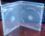 New Clear 10 VIVA ELITE Brand 12.5mm Standard Blu-ray Double Case Holds 2 Discs Free Shipping