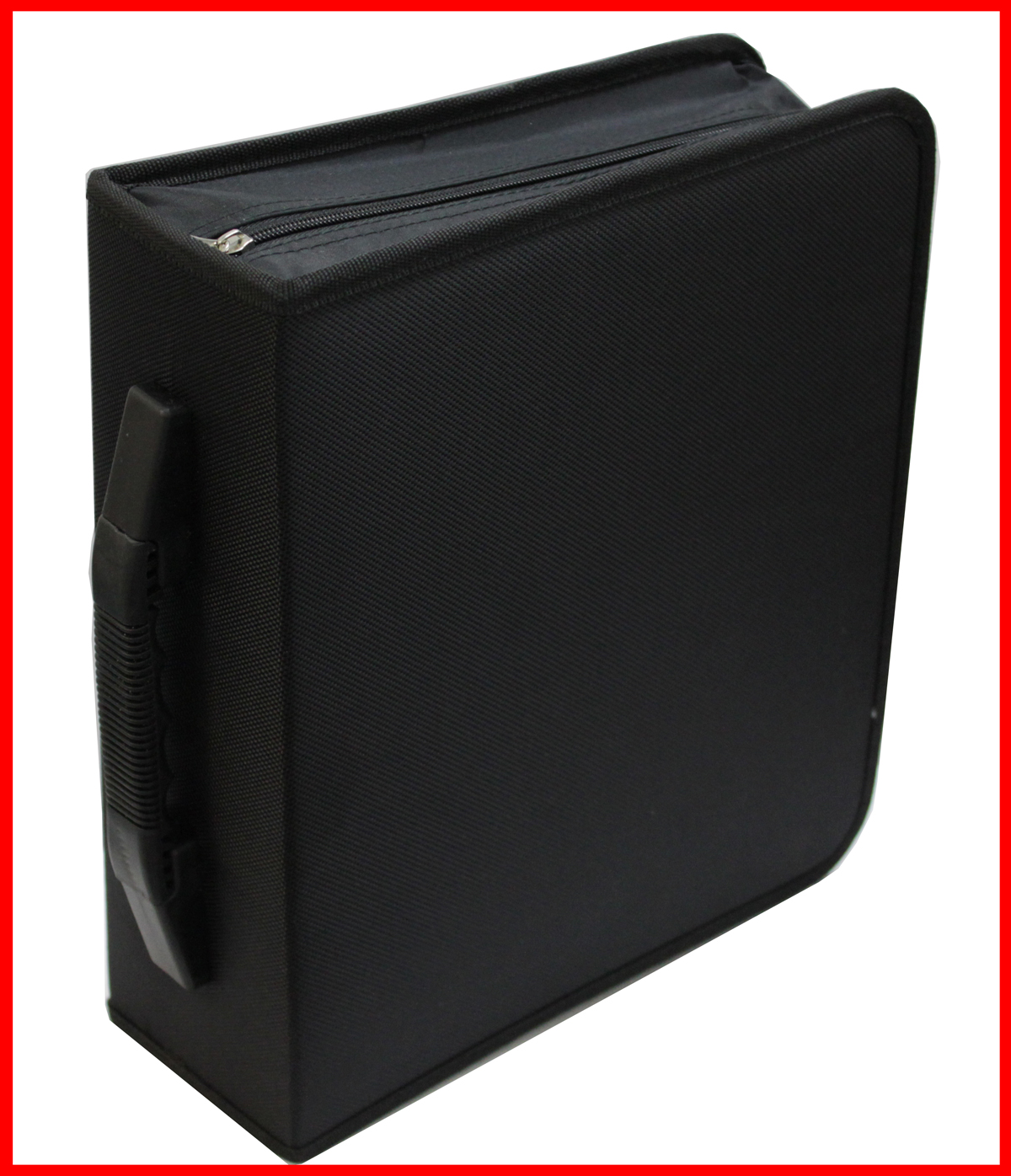 240 CD DVD STORAGE WALLET HOLDER CARRY CASE SLEEVE BLACK - Click Image to Close