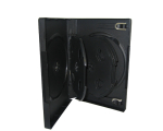 27mm MULTI DVD CASE Black (hold 10 Discs) Quality Guarantee