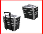 Professional Rolling Makeup Case Black